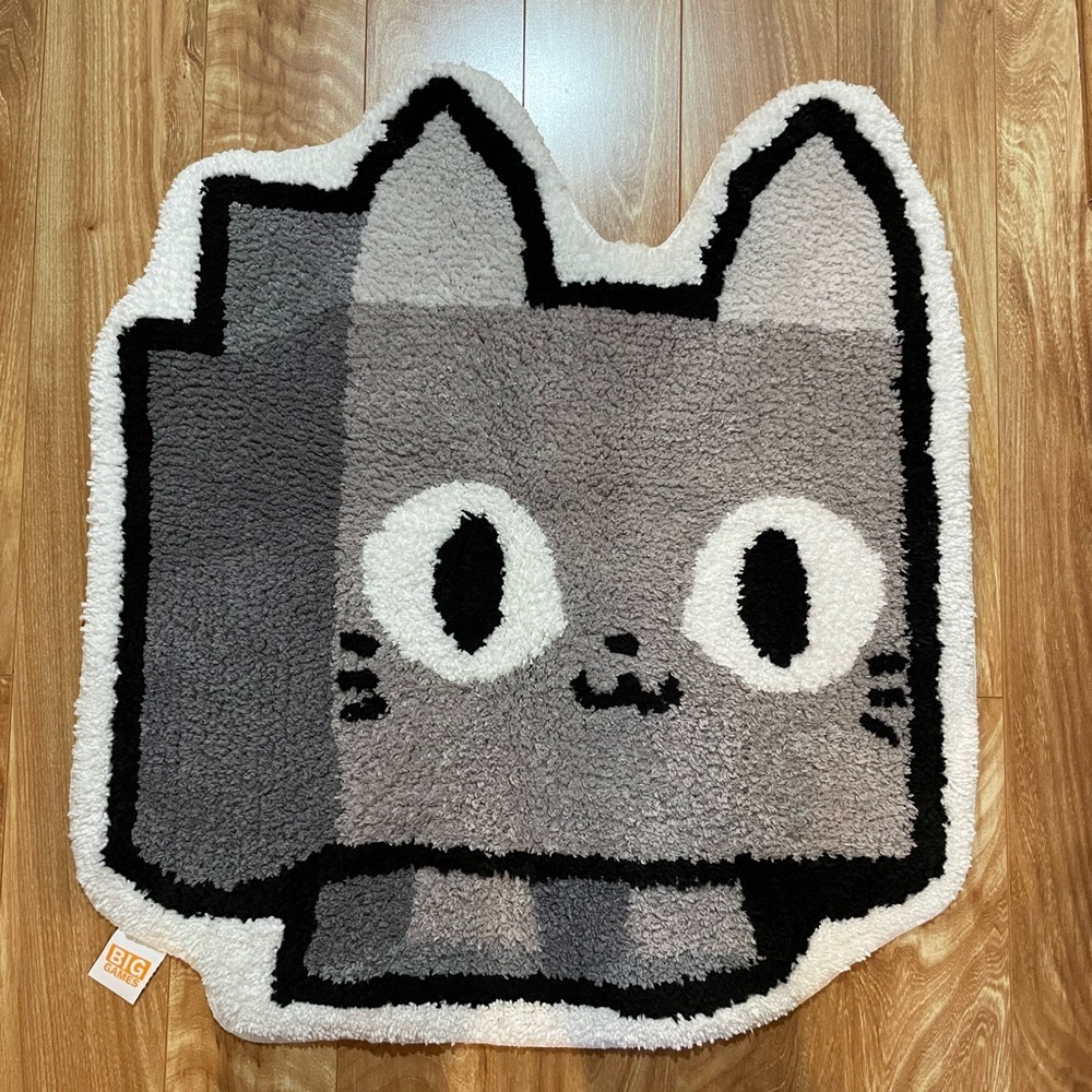 Limited Edition Big Games Pet Simulator Cat Rug - No Code - Roblox - Picture 2 of 14